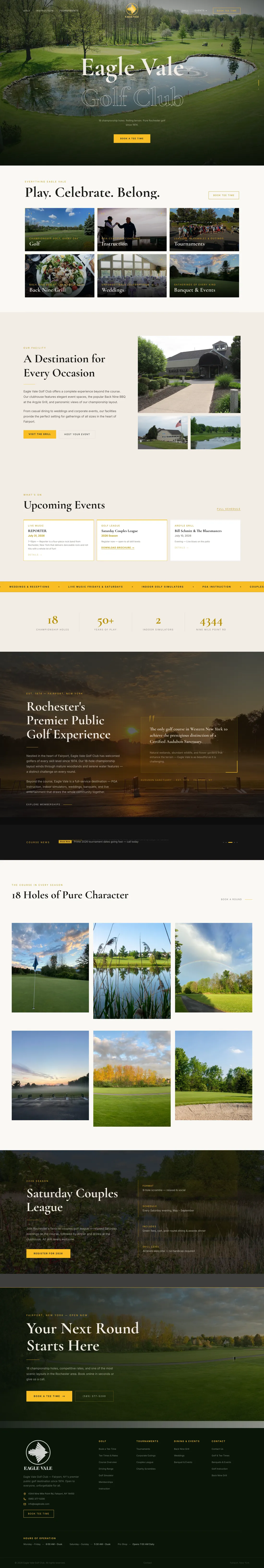 Eagle Vale Golf Club website
